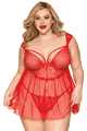 大きいサイズのセクシーランジェリー Dreamgirl LDG13483X