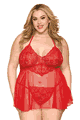 大きいサイズのセクシーランジェリー Dreamgirl LDG13524X