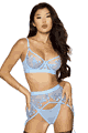 大きいサイズのブラ、パンティー Dreamgirl LDG13653