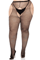 大きいサイズのストッキング Leg Avenue LLA1402Q