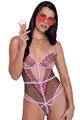 大きいサイズのセクシーランジェリー Roma Costume LRBLI600