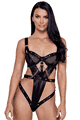 大きいサイズのセクシーランジェリー Roma Costume LRBLI602