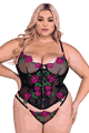 大きいサイズのセクシーランジェリー Roma Costume LRBLI678Q
