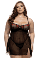 大きいサイズのセクシーランジェリー Roma Costume LRBLI796Q