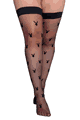 大きいサイズのストッキング Roma Costume LRBPBLI122X