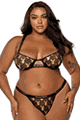 大きいサイズのブラ、パンティー Roma Costume LRBPBLI156Q